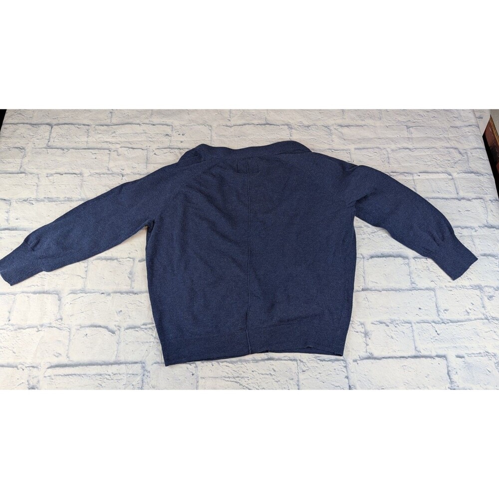 American Eagle Soft and Sexy Cropped Cardigan Sweater Womens Large Button Front - Picture 6 of 6